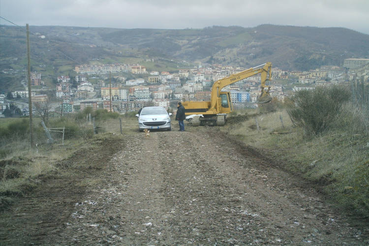 realizzazione strada comunale Calvello- Potenza
