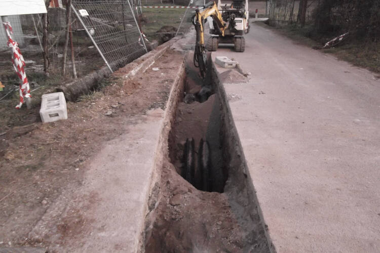 realizzazione acquedotto villa d'agri